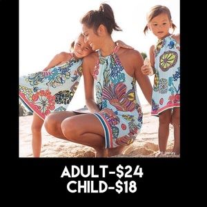 Cute mommy and me matching dresses